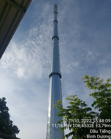 TRỤ MONOPOLE VIỄN THÔNG 1