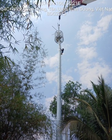 TRỤ MONOPOLE NGỤY TRANG TẠI BÌNH DƯƠNG