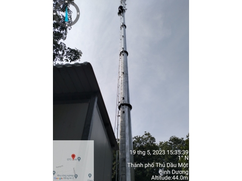 TRỤ ANTEN MONOPOLE 30M  