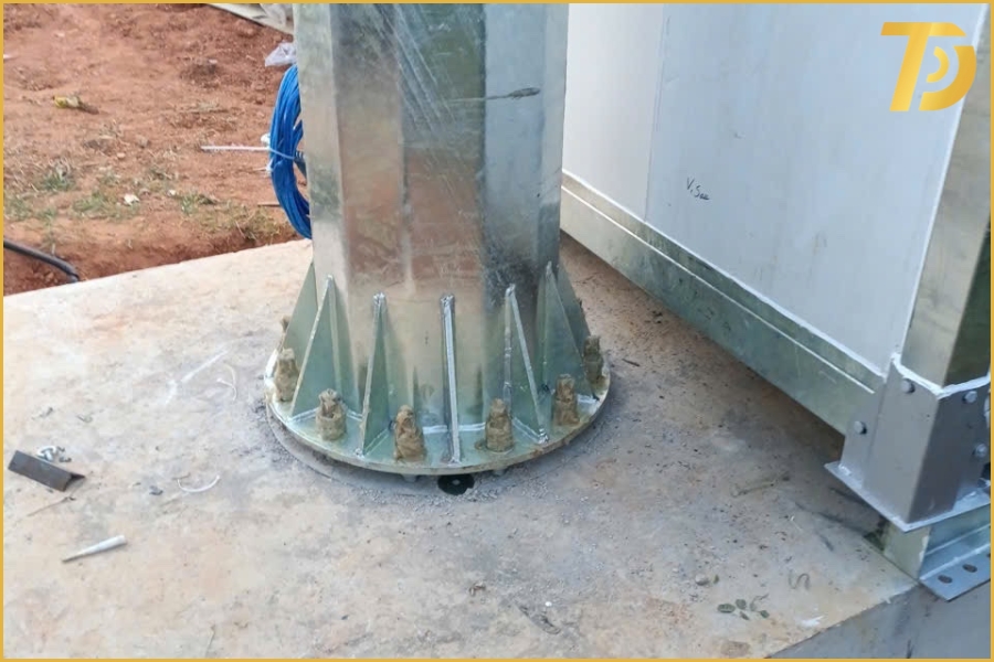 Những tiêu chuẩn thiết kế cột thép viễn thông mới nhất cần biết