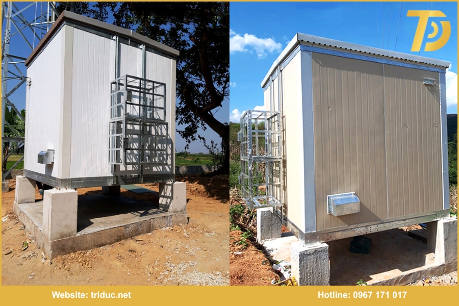 Phân loại nhà trạm BTS Shelter phổ biến hiện nay