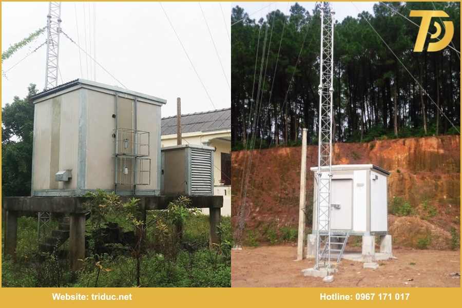Vai trò của nhà trạm BTS Shelter trong hạ tầng viễn thông